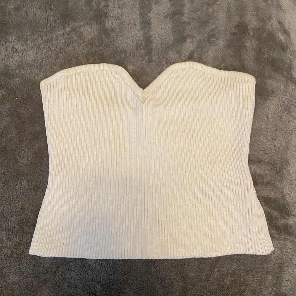 White tube top